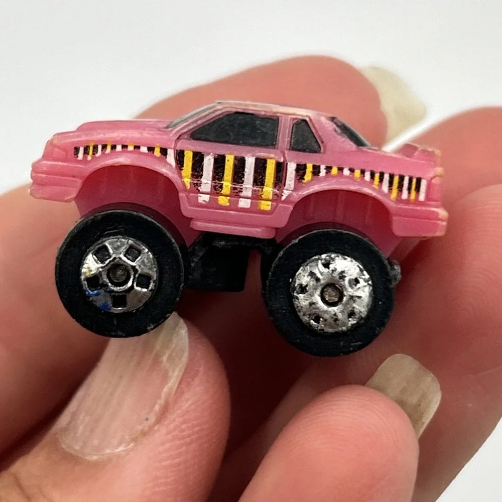 Lot (5) Road Champs Vtg 1980's Galoob Deluxe Micro Machines Monster Trucks Cars
